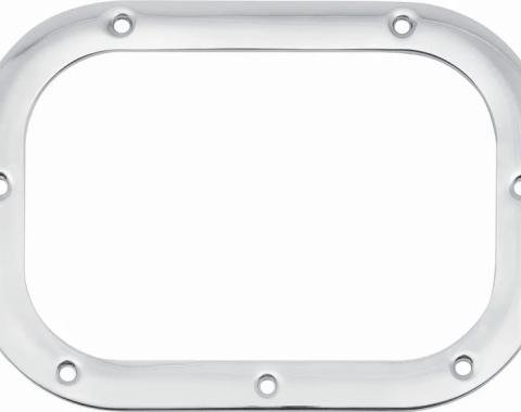AMD Shift Boot Plate, Chrome, 4-Speed, 62-67 Chevy II Nova K-3849852