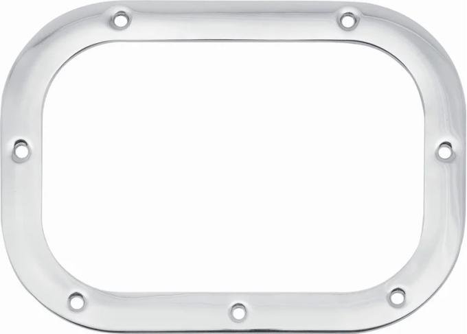 AMD Shift Boot Plate, Chrome, 4-Speed, 62-67 Chevy II Nova K-3849852