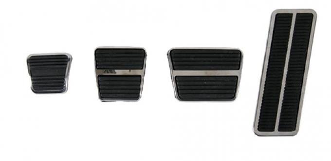 Classic Headquarters Manual Transmission Pedal Pad and Trim Kit W-843