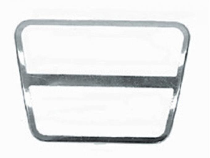 Classic Headquarters Clutch or Brake Pad Stainless Trim, Each W-192