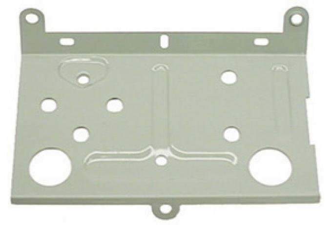 Classic Headquarters Green Batt Temp Gauge Mount Plate (Rear) W-106B