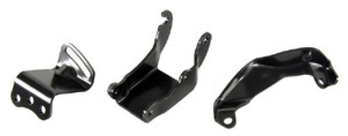 Classic Headquarters Small Block Power Steering Bracket Set (3 Pieces) W-799