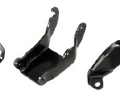 Classic Headquarters Small Block Power Steering Bracket Set (3 Pieces) W-799