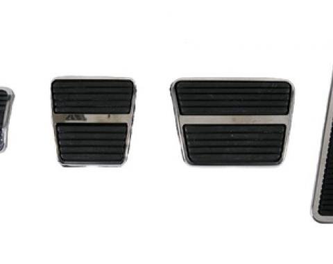 Classic Headquarters Manual Transmission Pedal Pad and Trim Kit W-843