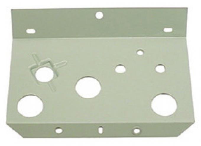 Classic Headquarters Green Fuel Oil Gauge Mount Plate (Front) W-106A