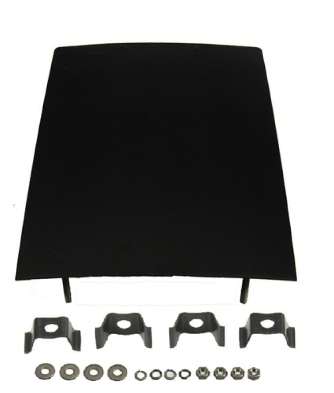 Classic Headquarters Nova Forward Console Plate, Black, with Hardware W-620B