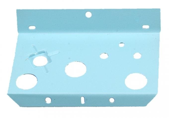 Classic Headquarters Nova Blue Fuel Oil Gauge Mount Plate (Front) W-106C