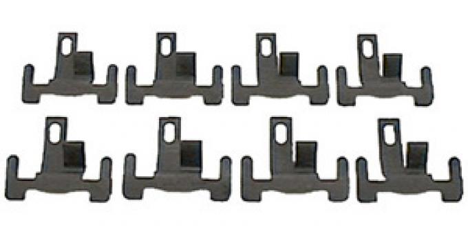 Classic Headquarters Front Windshield Molding Clips-Center- (8) W-605