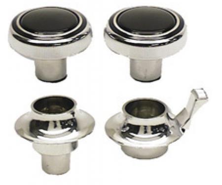 Classic Headquarters Radio Knob Set-Mono (4 Pieces) W-860