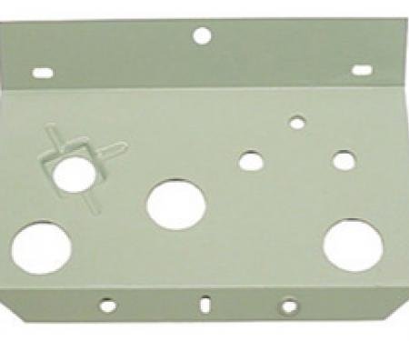 Classic Headquarters Green Fuel Oil Gauge Mount Plate (Front) W-106A