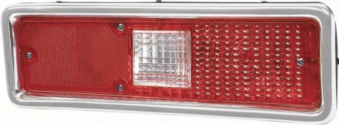 AMD Tail Lamp Assembly, RH (late 71 with Large Backup Lens), 71-72 Nova K-A26025