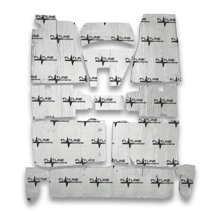Flatline Barriers 62-67 Chevrolet Nova / Chevy II Floor Insulation and Sound Dampening Kit TABX3005