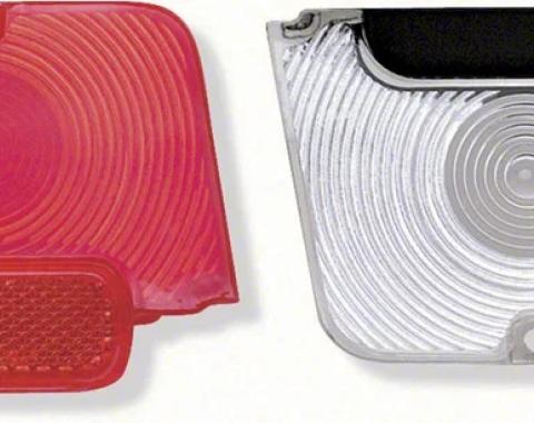 AMD Tail Lamp and Back-up Lamp Lenses, 62-64 Chevy II Nova K-K663
