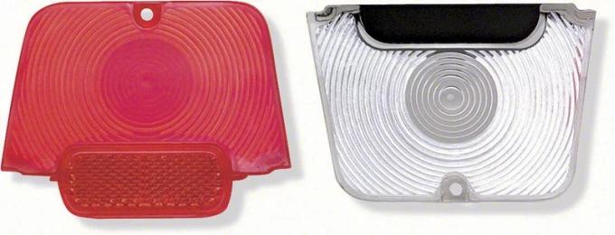 AMD Tail Lamp and Back-up Lamp Lenses, 62-64 Chevy II Nova K-K663