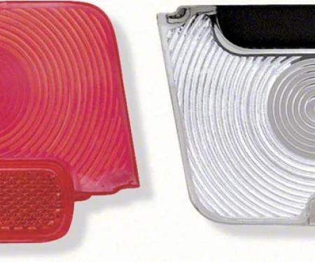 AMD Tail Lamp and Back-up Lamp Lenses, 62-64 Chevy II Nova K-K663