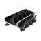 Holley EFI ULTRA LO-RAM BASE, FORD COYOTE FRONT FEED BLACK 300-921BK