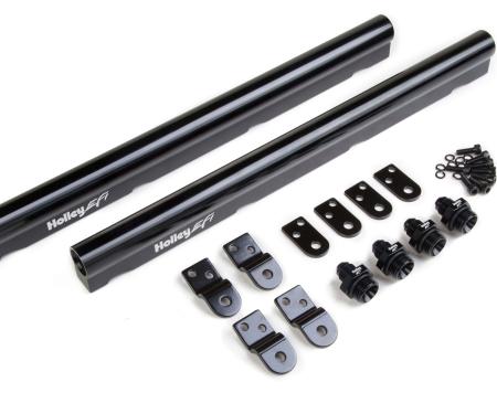 Holley EFI LS Hi-Flow Fuel Rails, Fits LS1, LS2, LS3, LS6 & L99 Factory Intakes 534-209