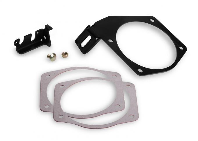 Holley EFI Cable Bracket for 90 & 95mm Throttle Bodies on Factory or FAST Brand Car Style Intakes 20-147