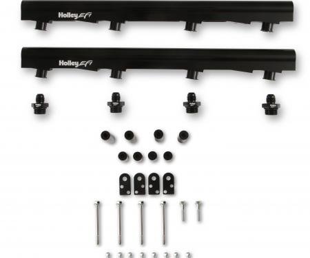 Holley EFI BILLET FUEL RAILS, FORD 7.3L GODZILLA 534-265