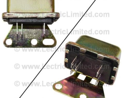 Lectric Limited 1963-1979 Buick / Cadillac / Chevrolet / GMC / Oldsmobile / Pontiac Tailgate Window Wiper Relay 03989214