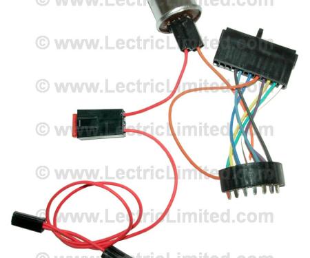 Lectric Limited 1964-1966 Buick / Chevrolet / Oldsmobile / Pontiac Steering Column Turn Signal Switch Adapter Harness 37542