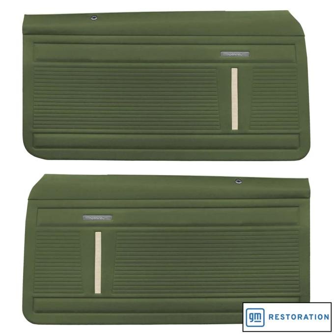 Legendary Auto Interiors 1969-1971 Chevrolet Nova "Standard" Front Door Panels DO69GN00020