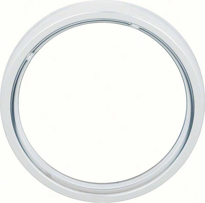 Ted Williams Enterprises LLC Headlamp Bezels, LH or RH (Sold as Each), 65 Chevy II Nova C-G2-2230