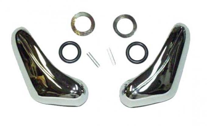 Ted Williams Enterprises LLC Vent Window Handles, LH/RH Pair, 68-72 Chevy II Nova C-J2-1610