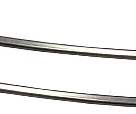 Ted Williams Enterprises LLC Quarter Window Guides- 2 Piece Set, 68-72 Chevy II Nova C-T2-2320