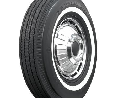 US Royal 1.00 Inch Whitewall Tire 650-13 51035