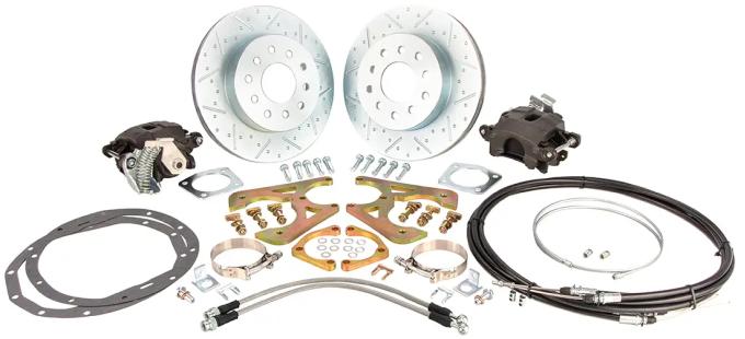 Classic Performance 11" Rear Disc Brake Wheel Kit w/ E-Brakes 68-74 Nova, 5 x 4.75 1012RWBK-SE-6874UG