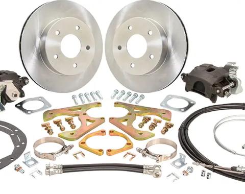 Classic Performance 11" Rear Disc Brake Wheel Kit w/ E-Brakes 68-74 Nova, 5 x 4.75 1012RWBK-SE-6874