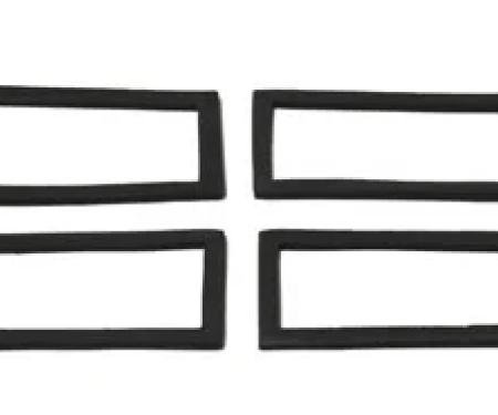AMD Side Marker Gaskets, Front & Rear 4 Piece Set, 70-74 Nova J-4161