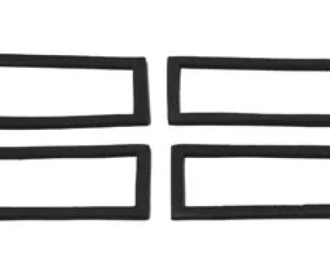 AMD Side Marker Gaskets, Front & Rear 4 Piece Set, 70-74 Nova J-4161
