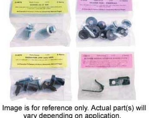 AMK Products Inc 69 Nova Underhood Large Detailing Hardware, 161pc Set H-69N-UH
