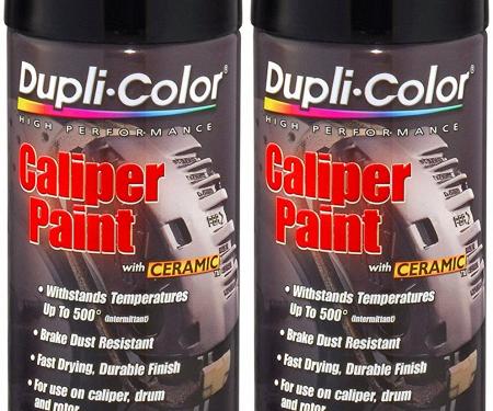 Gloss Black Caliper Paint with Ceramic 12 oz. Aerosol (2 Pack)