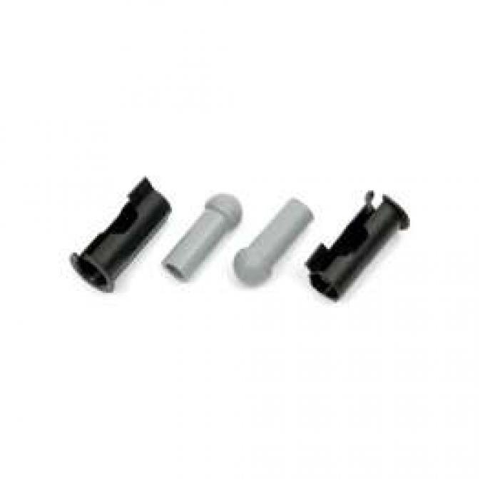 Sunvisor Tip & Bushing Set, 1964-1972