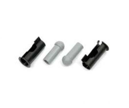 Sunvisor Tip & Bushing Set, 1964-1972