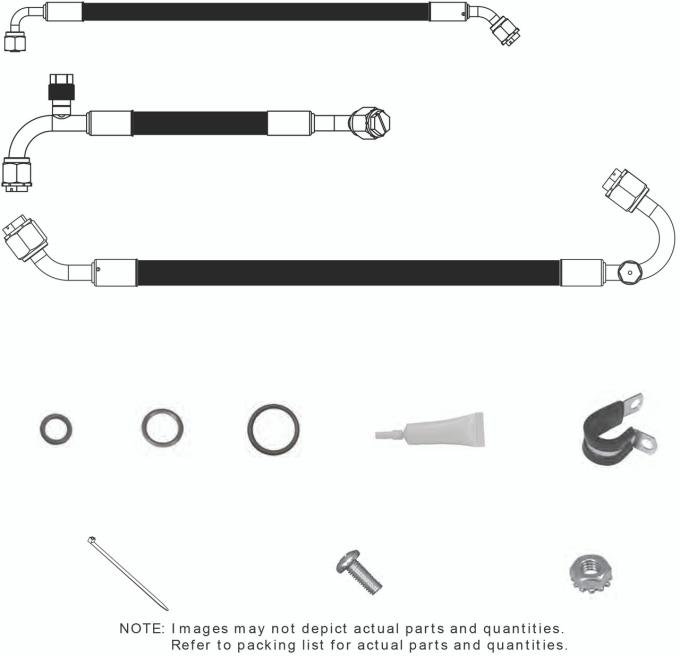 Vintage Air 1974-81 Camaro SureFit™ Reduced Barrier Standard Hose Kit 526698