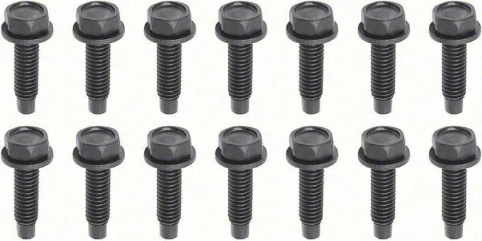 AMD Upper Door Hinge Bolt Set (14pcs), 68-81 Camaro Firebird; 68-74 Chevy II Nova; 68-72 Chevelle El Camino K-K195