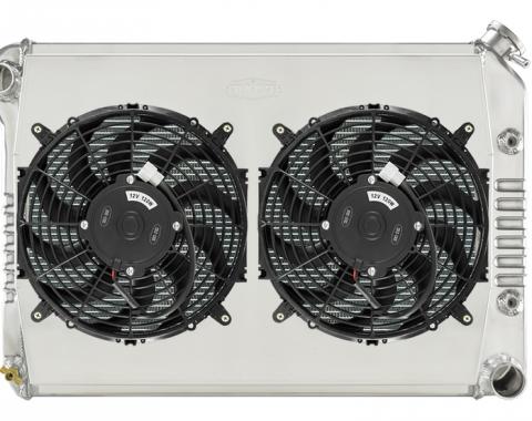 Cold Case Radiators 68-79 Nova Big Block Dual 12 Inch Fans Automatic Trans CHN548ASK