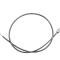 CFR Performance 1967-2007 GM/Ford Universal Stainless Steel Braided Stainless Wire 36" Throttle Cable LS1 LT1, LT4, TPI, Ram Jet 350, Ford EFI and Vortec HZ-6055