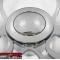 CFR Performance 1967-1994 Chevy/GM Smooth Chrome Aluminum Steering Wheel Horn Button - 9 Hole HZ-5500-C