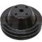 CFR Performance 1969-85 Chevy Small Block Chrome Steel Water Pump Pulley - Long (2 Groove) HZ-9605