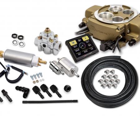 Holly Sniper EFI Holley Quadrajet™ Master Kit, Classic Gold 550-869K