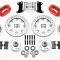 Wilwood Brakes Forged Dynalite Big Brake Front Brake Kit (Hub) 140-7675-ZR