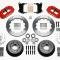 Wilwood Brakes Forged Narrow Superlite 6R Big Brake Front Brake Kit (Hub) 140-9803-R