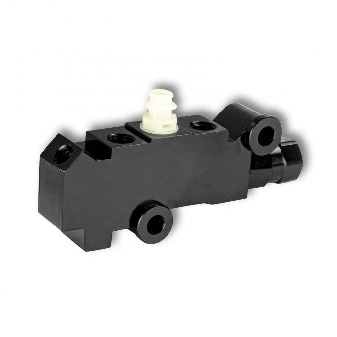 Right Stuff 1958-77 GM A/F-Body, Disc/Disc Brake Black Proportioning Valve PV72B