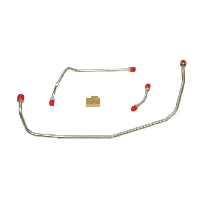 Right Stuff 1970 Chevelle W/LS6 Long Pump Pre-Bent OE Steel Fuel Pump to Carburetor Line CPC7007