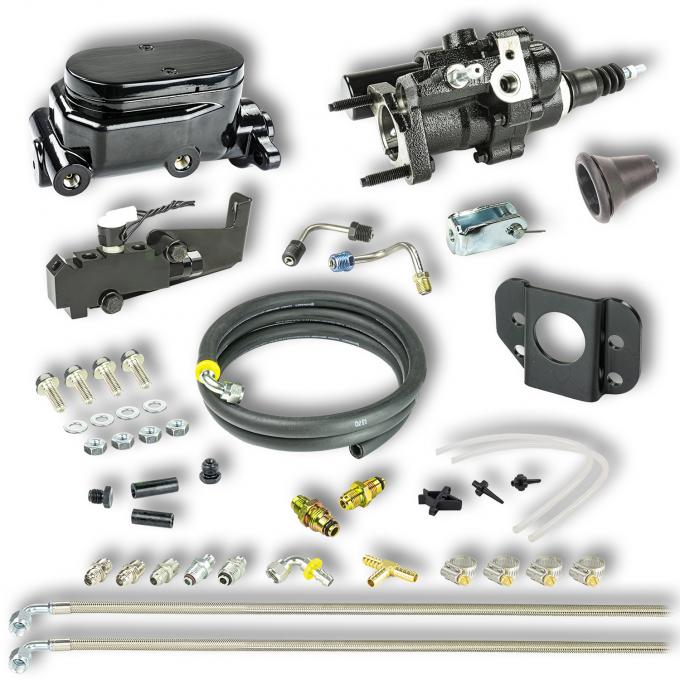 Right Stuff 67-74 GM A/F/X-Body, Black Hydro Boost Booster & Master Cylinder Combination Kit BHB015672